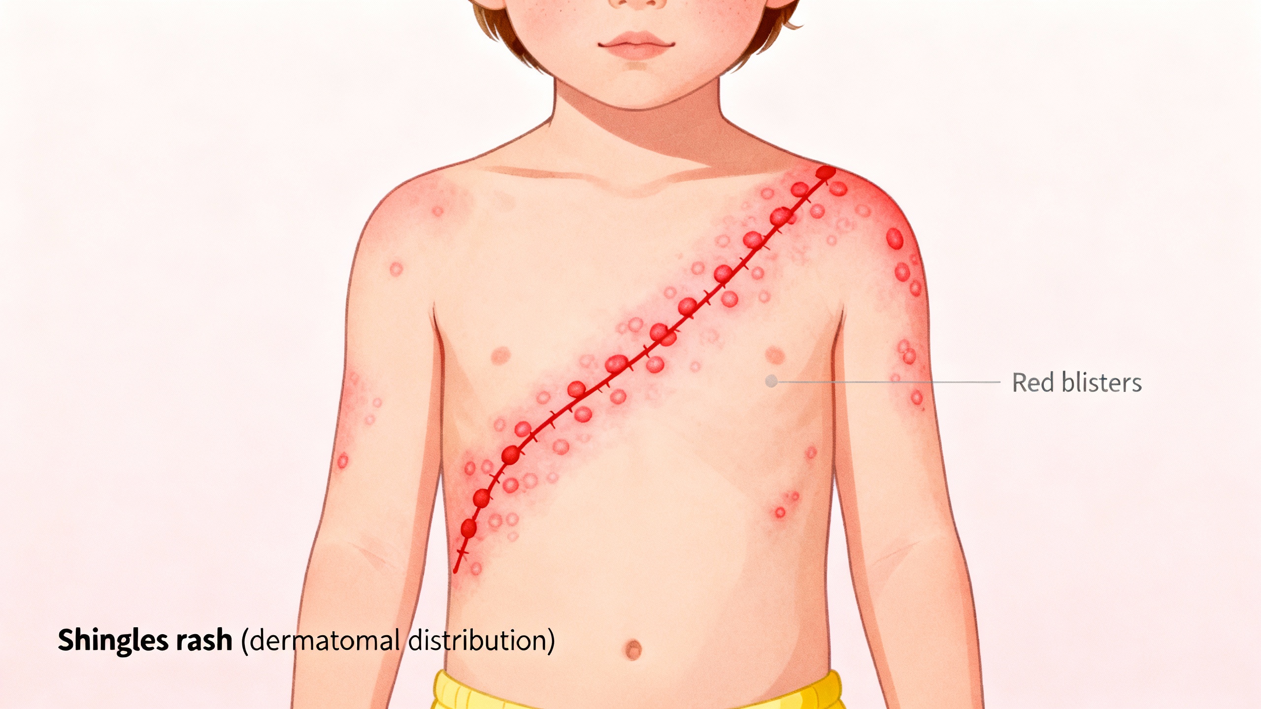 Featured image for What Do Shingles Look Like In Children?